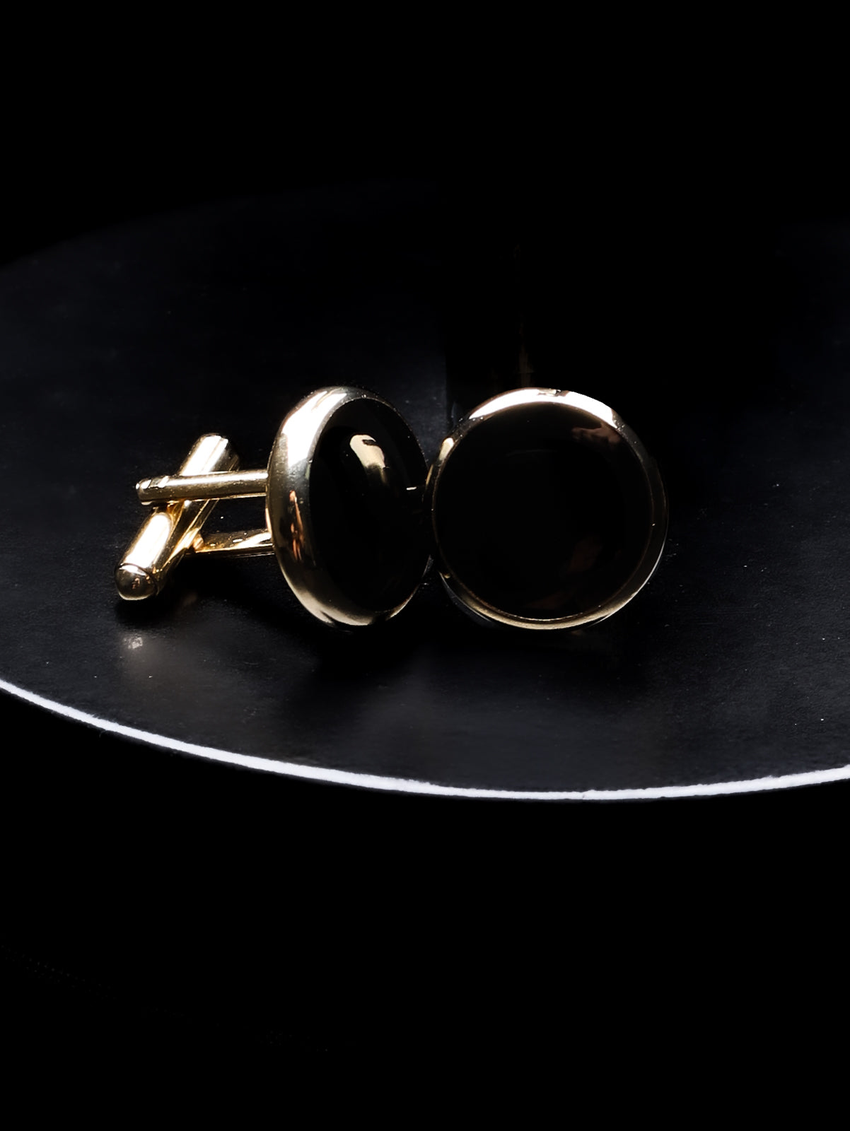 Beige High Stand Round Point Collar Shirt