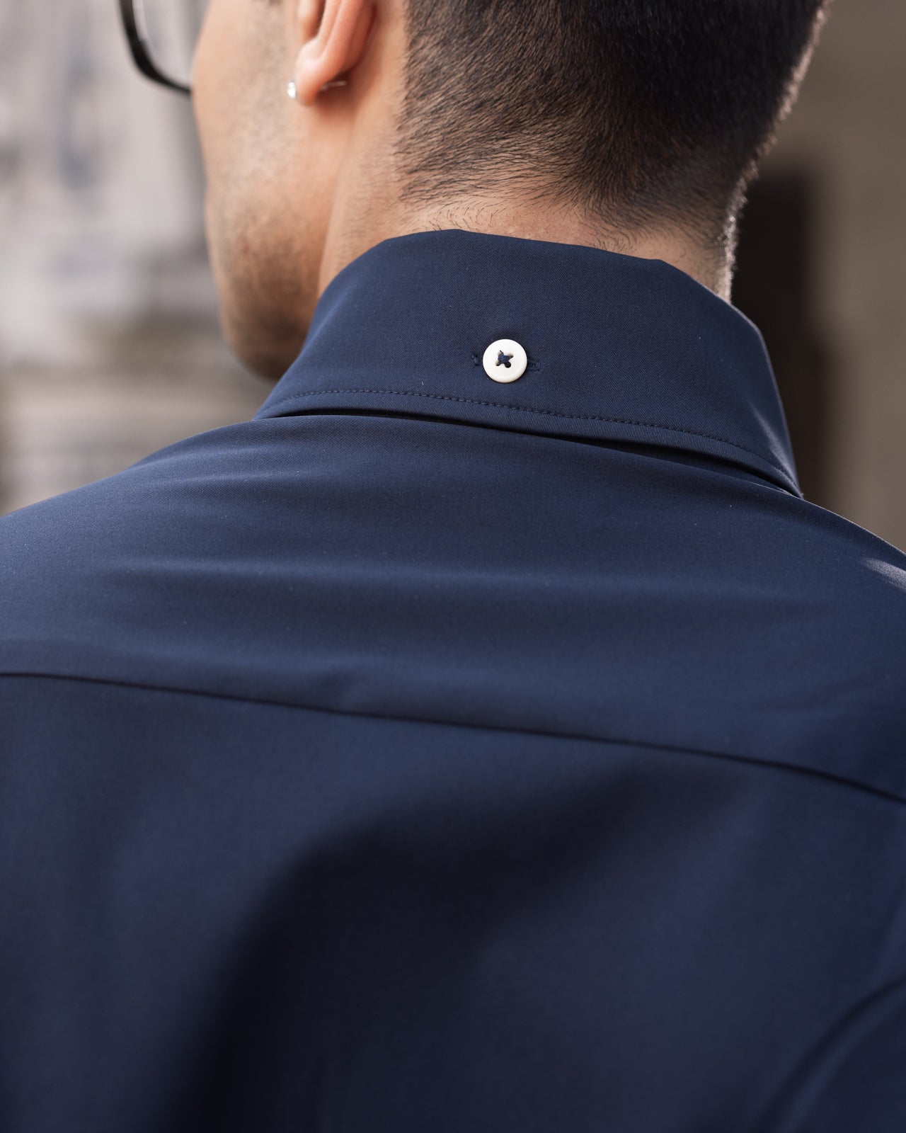 Ink Navy Cooper Collar Shirt