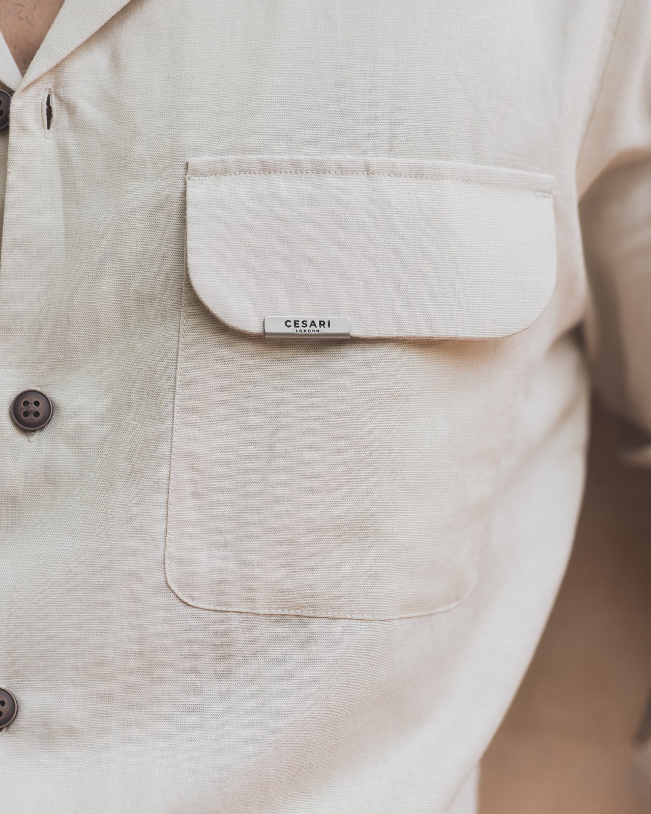 Ivory Neapolitan Cuban Shirt