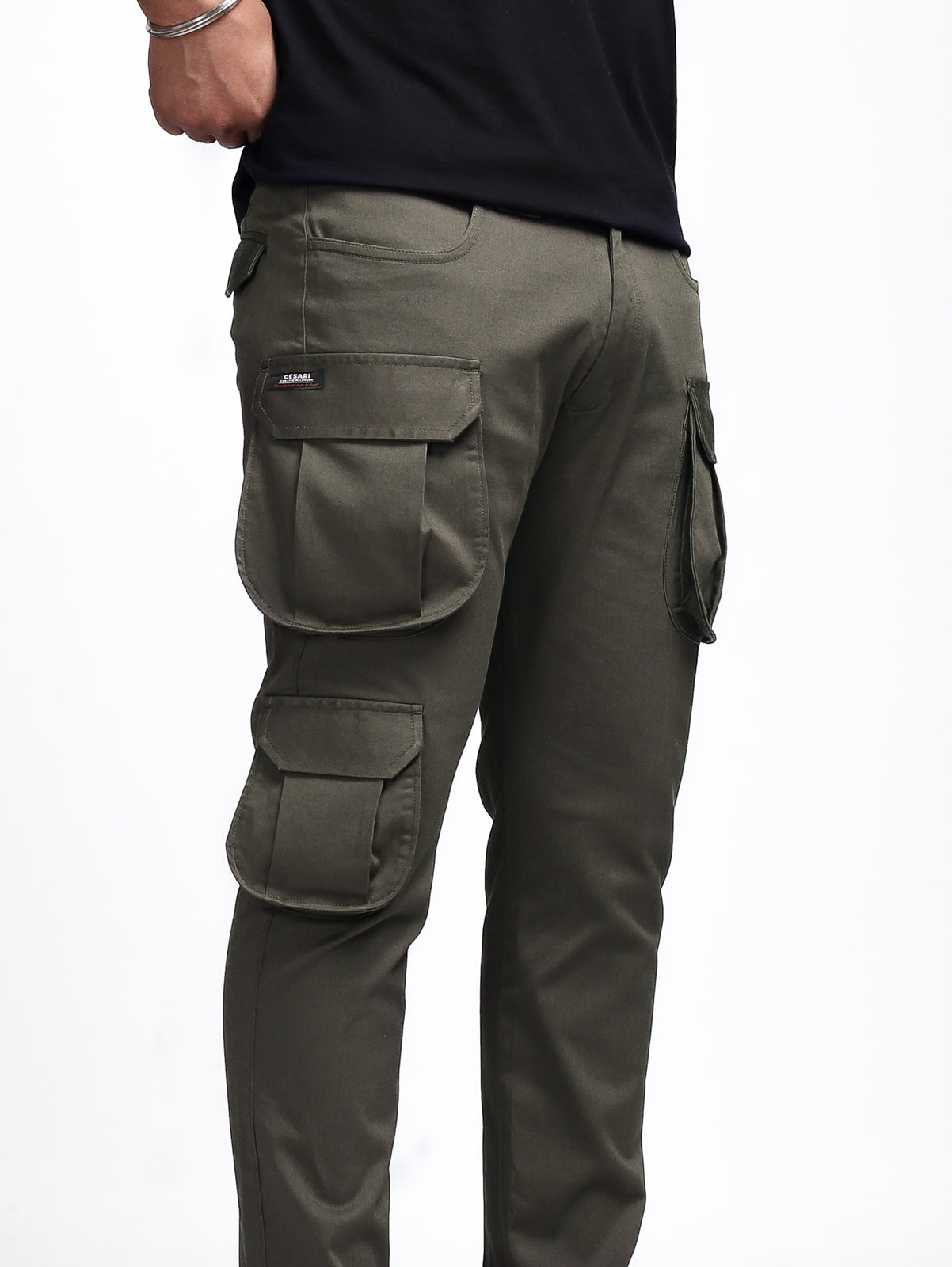 Olive 7- Pocket Cargo Stretch Pants (Limited Edition)
