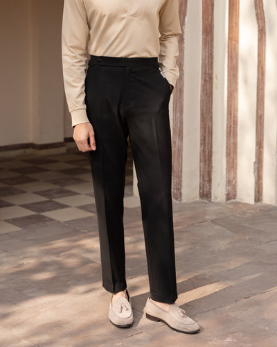 Black Italian Trousers
