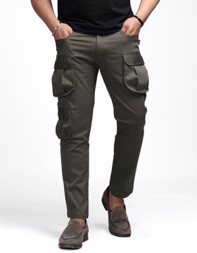 Olive 7- Pocket Cargo Stretch Pants (Limited Edition)