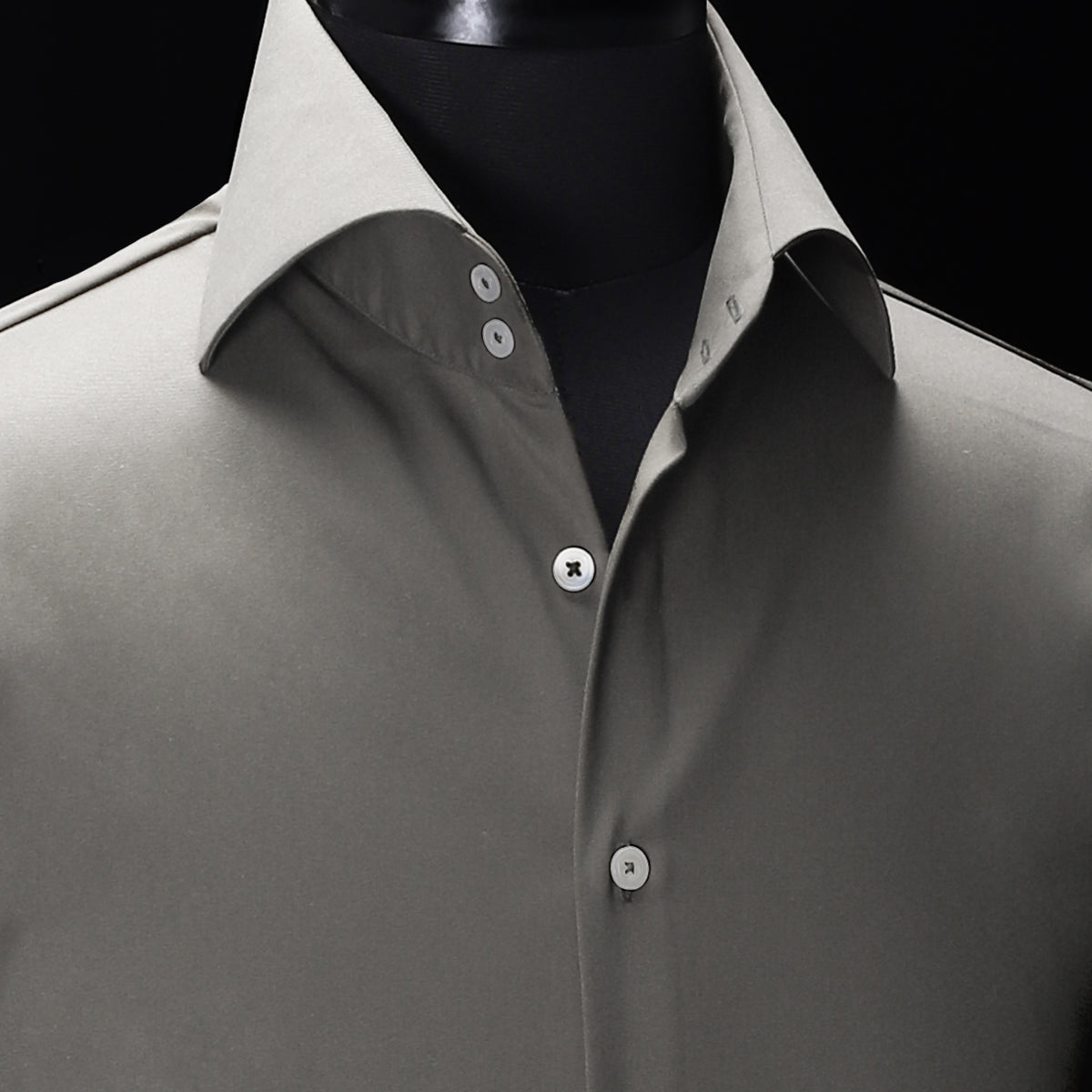 button down collar dress shirts Large Sized High Point Collar Shirts