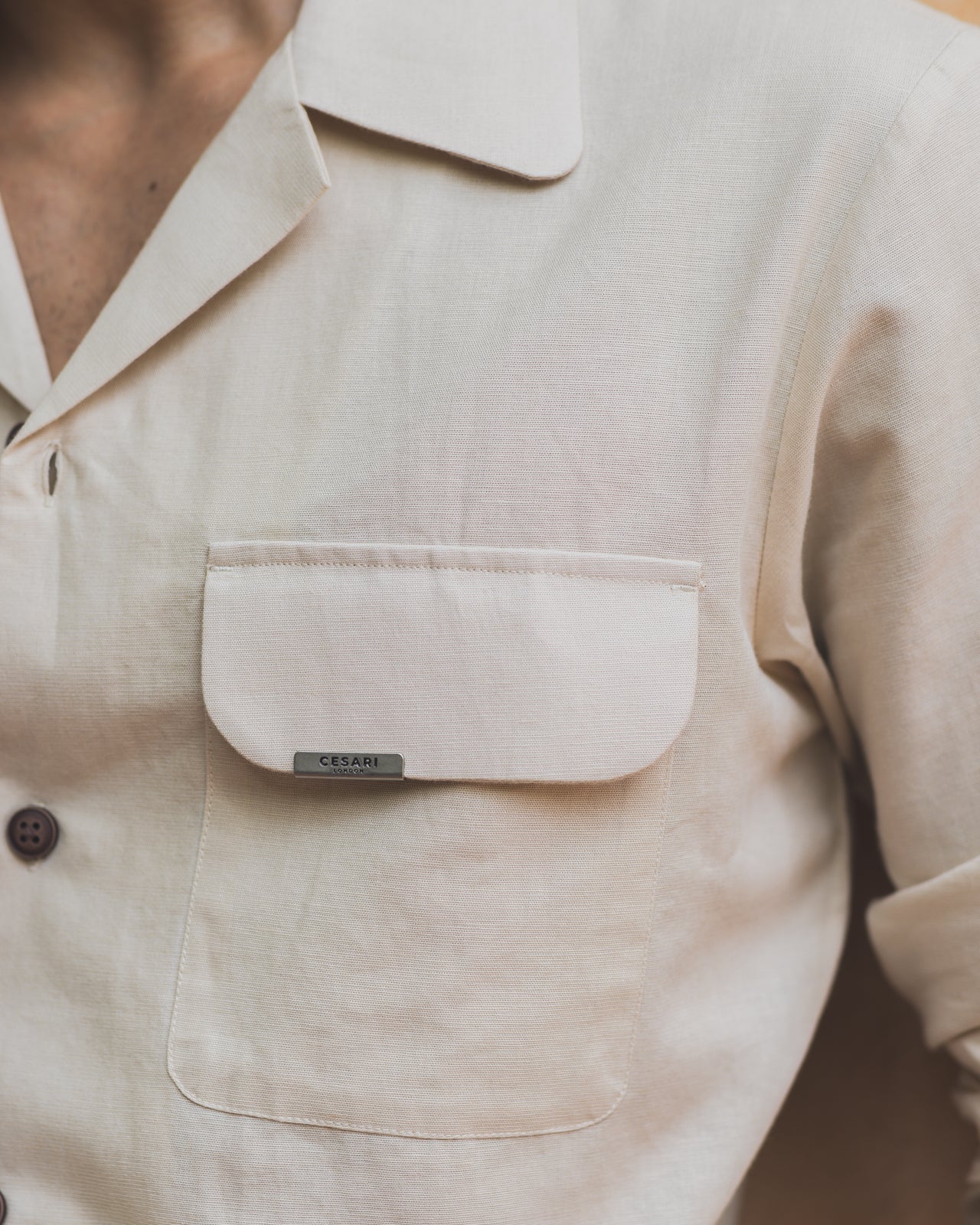 Ivory Neapolitan Cuban Shirt