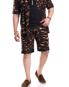 L5 Shorts in Leopard Print (Shirt not included)