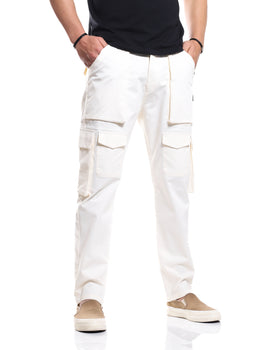 Off-White Straight Cargo Pants (8 Pockets)